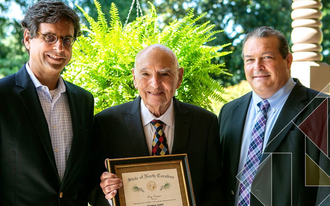 Norman G. Samet Awarded the Order of the Long Leaf Pine
